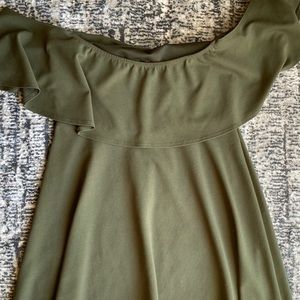 Off the shoulder dress